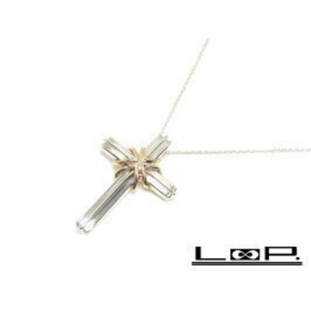 Tiffany Signature Crossbody Necklace Gold Silver YG SV Polished